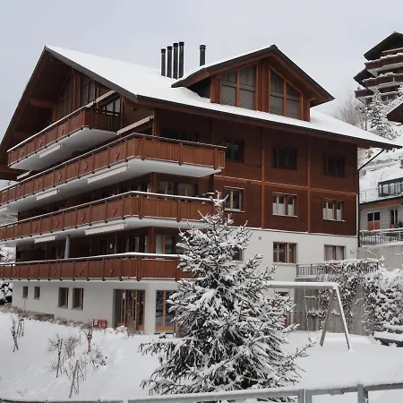 Chalet Bella Vista 3 Wengen Extérieur photo